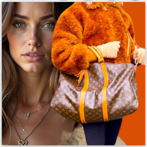 ⭐️💕Beautiful Louis Vuitton Keep-all 50 💯 percent authentic - Picture 2 of 2